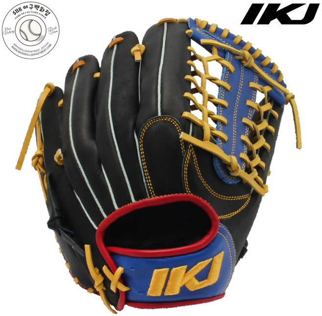 인코자바 투수올라운드글러브 게임레디 블랙블루 GR BP-5(BK/RB)SS, 우투(왼손착용), 우투(오른손잡이/왼손착용), 1개