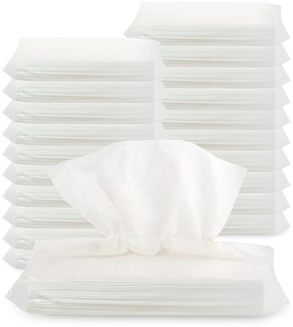 협진티슈 미소 리필용 미용티슈 리필티슈, 20개, 100매입