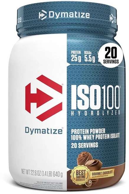 Dymatize 다이마타이즈 ISO100 가수분해 단백질 파우더 25g 20회분 단백질보충제, DYMATIZE 20회분 (1팩), 초콜릿, 1개 - 쿠팡