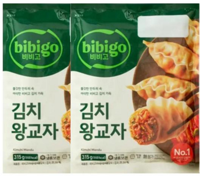 CJ 비비고 김치왕교자 315g 2개