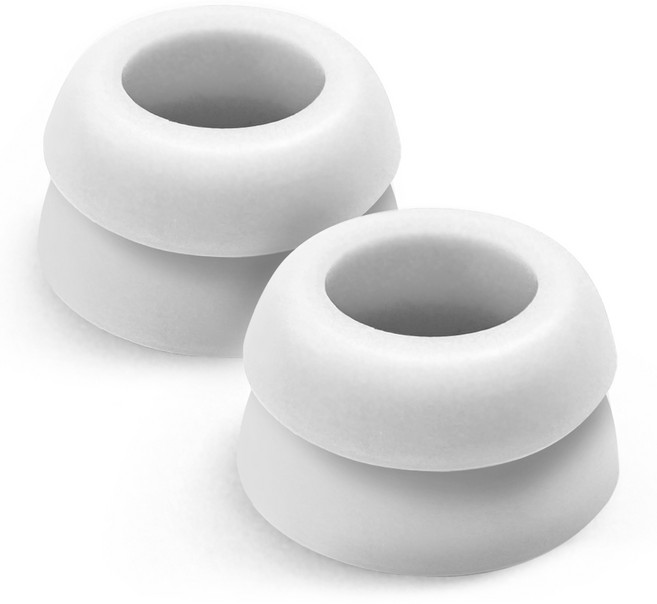 더조은셀러 갤럭시 버즈 프로 이중 이어캡 이어팁 더블, 화이트-M