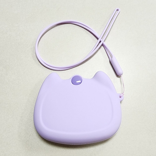 자체브랜드 우주굿즈 인비절라인 케이스 교정기 틀니 보관함, 바이올렛