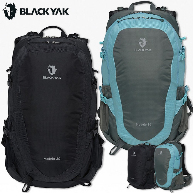 블랙야크 등산 배낭 30리터 남성 여성 경량 백팩 . 모델로라이트30B 2BYKSXU920, BL.BLUE 블루