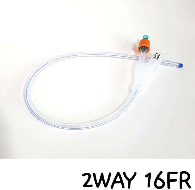 가주 폴리카테타 2WAY 16FR 실리콘 X10개 흡입용튜브, 1개