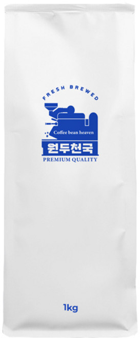 원두천국 베트남 로부스타 블루드래곤 워시드 G1 원두커피, 홀빈(분쇄안함), 1kg, 1개