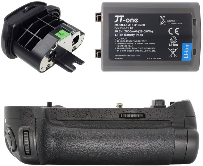 제이티원 니콘 D850 9연사(9fps)패키지 EN-EL18호환배터리/BL-5배터리챔버커버/MB-D18호환세로그립