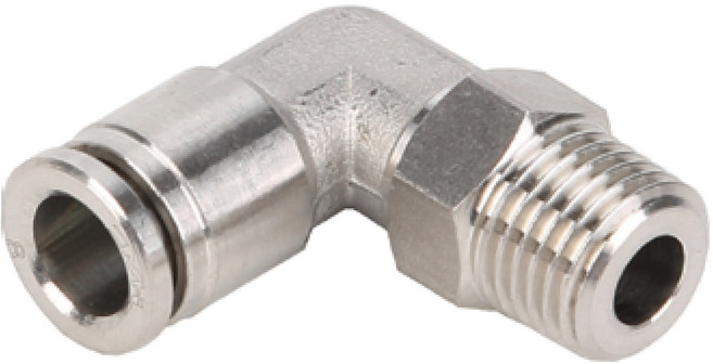 SUS304 스텐 원터치휘팅 PL타입 피팅 호스연결 화학 물 고온 내구성강한, PL 04-M6, 1개