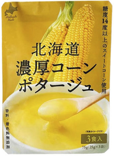 블레싱오브홋카이도 진한 콘 포타주 3개입, 1개, 75g
