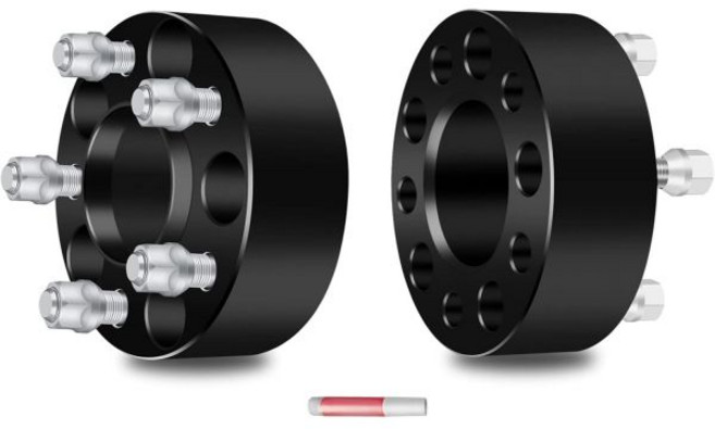 ECCPP 2PCS 2인치 허브센트릭 휠 스페이서 5x4.5 2인치 허브센트릭 휠 스페이서 5x114.3 1980-2006년형 지프 랭글러YJ TJ용 러그 핏 | 2002-20, ECCPP 2PCS 2인치 허브센트릭 휠 스페이서 5x