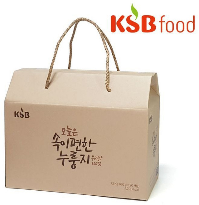 한국에스비 속이편한누룽지, 1.2kg, 1개
