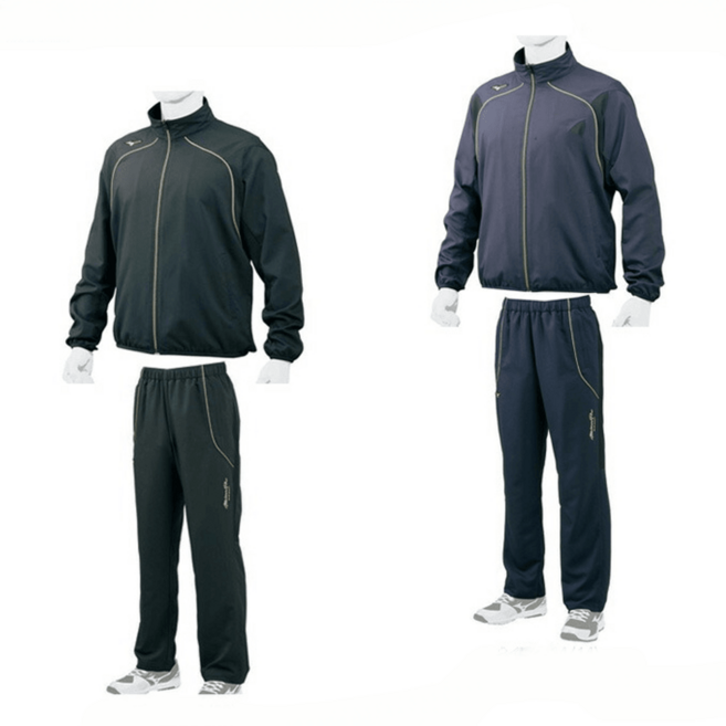 미즈노 트레이닝복세트 야구 운동복 상하의세트 2색