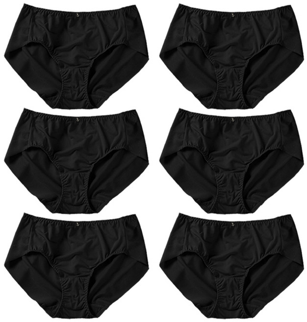 예스플러스 _무형광 40데니아 짱짱한 노라인팬티 6P