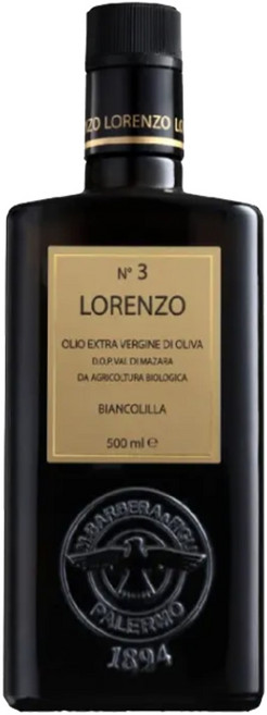 Lorenzo NO.3 엑스트라 버진 올리브 오일, 1개, 500ml