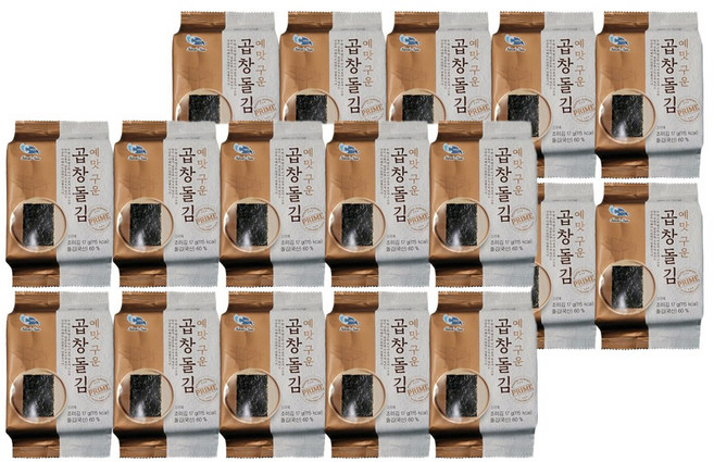 C-WEED 씨위드 곱창돌김 코스트코, 17g, 20개