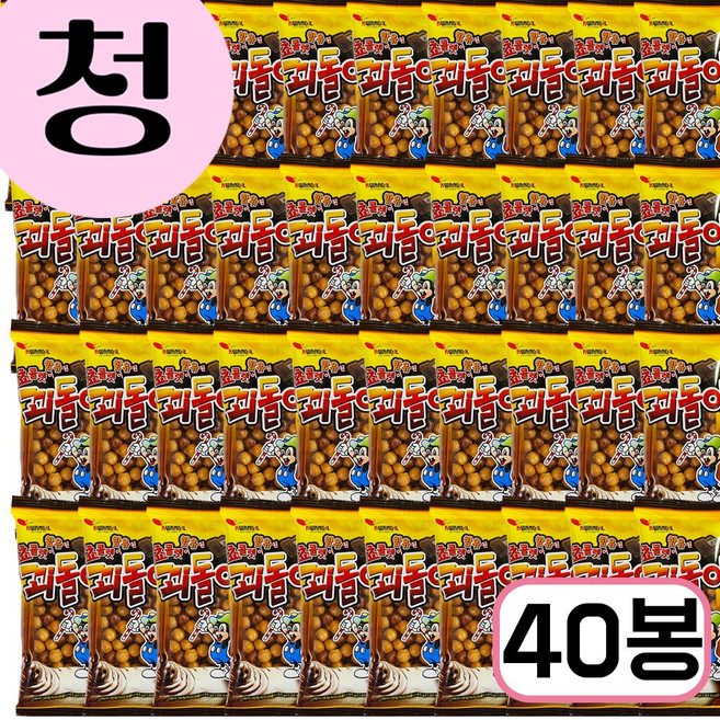 광일제과 꾀돌이, 40g, 40개