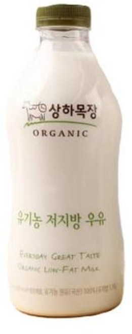 상하목장 유기농 저지방 우유 냉장 방학간식 750ml, 2개