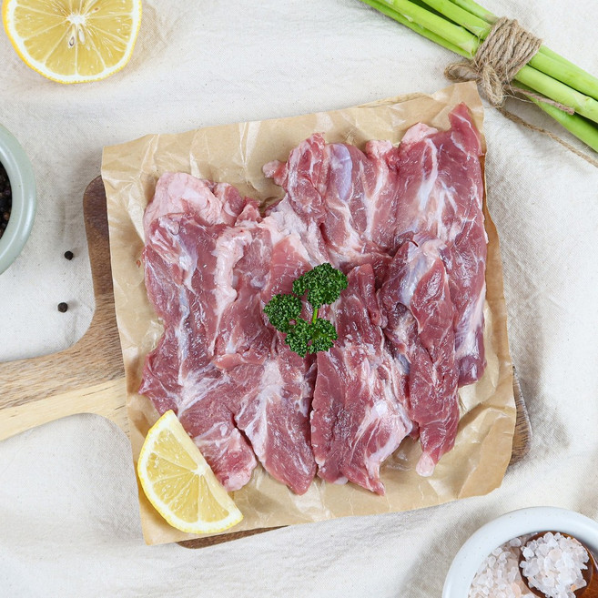 맛좋은한돈 1등급 낙엽살 도깨비살 구이용 (냉장), 1개, 300g