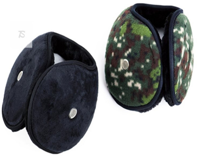 토탈셀링 특대 기모 귀마개 잘들리는귀마개, 검정