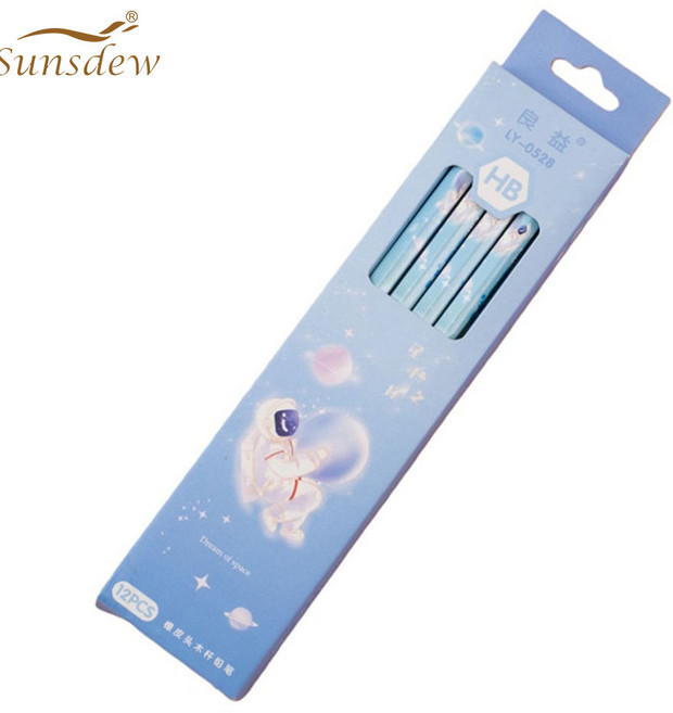 Sunsdew 연필 12P 흑연 직장인 취준생 필기 수험생 드로잉 연필 HB, 1박스, C