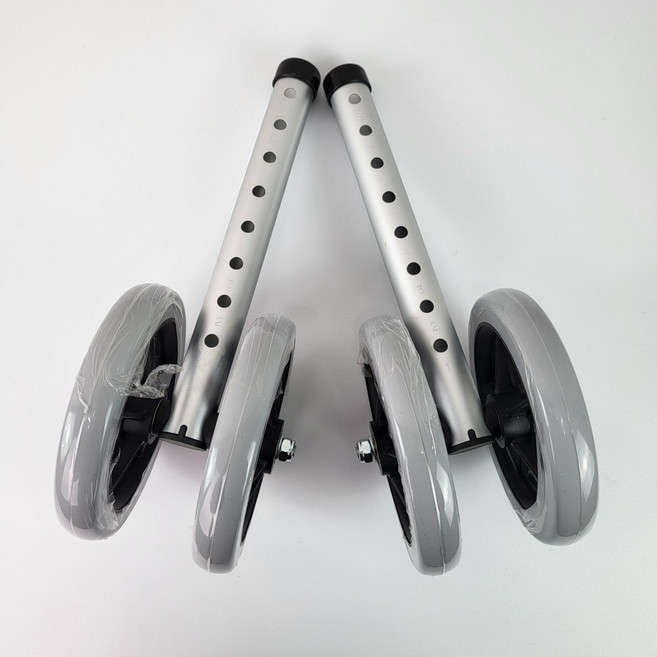 어르신보행기 실내 워커 15cm 듀얼 베어링포함 8단 직경 28mm 바퀴부품 교체, 1세트