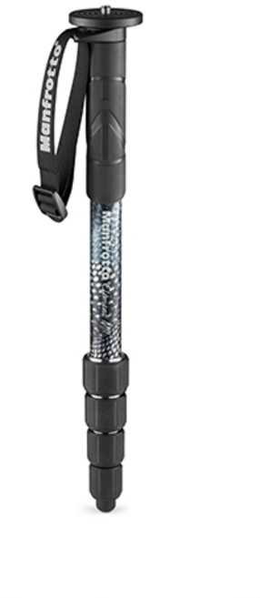 맨프로토 엘리먼트 MII 알루미늄 5단 모노포드 블랙 MMELMIIA5BK, 1개