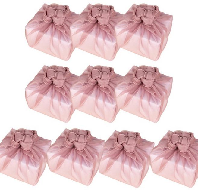 보자기천국 크리스탈 보자기 55cm 10장묶음 오후2시이전 30가지색상, 3 와인로즈