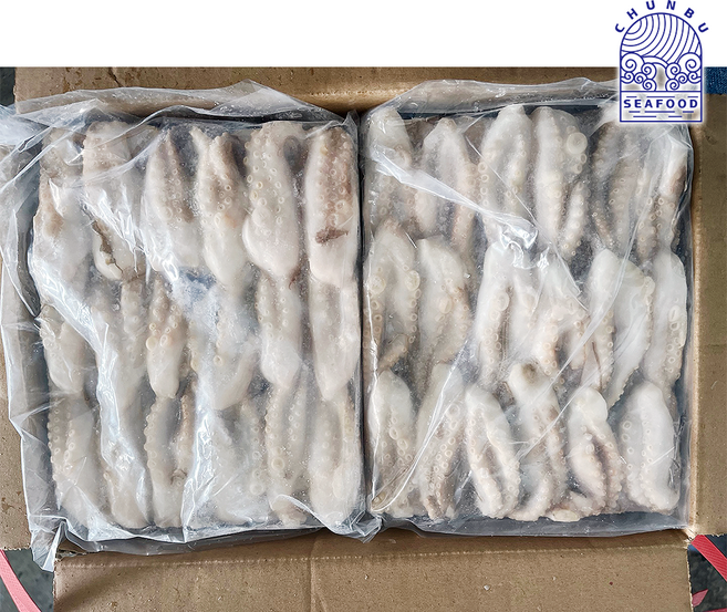 절단쭈꾸미 L 6kg 손질 세척 내장제거 냉동 주꾸미 볶음 대용량 벌크 업소용, 1세트, 총6kg(3kgX2)