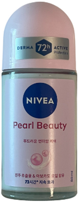 니베아 데오드란트 펄앤뷰티 롤온, 50ml, 2개