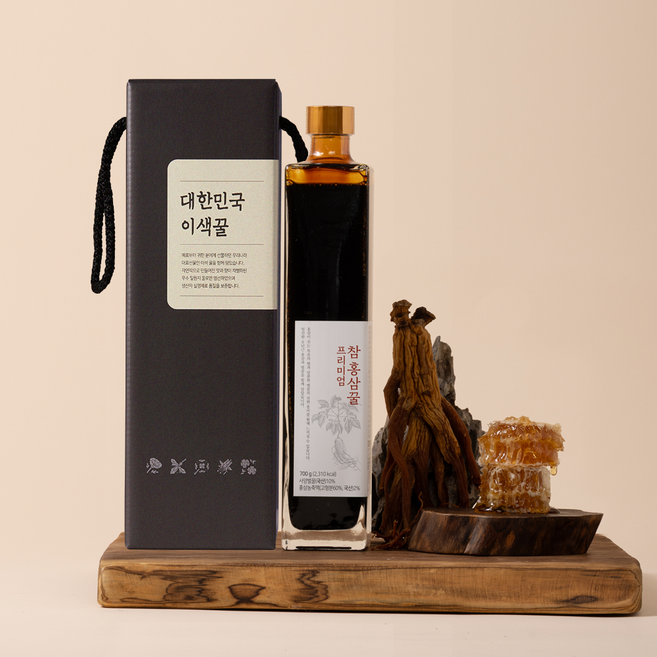 [강개상인 공식몰] 참홍삼꿀 (700g) 6년근 70여일 자연건조 홍삼, 1개, 700g