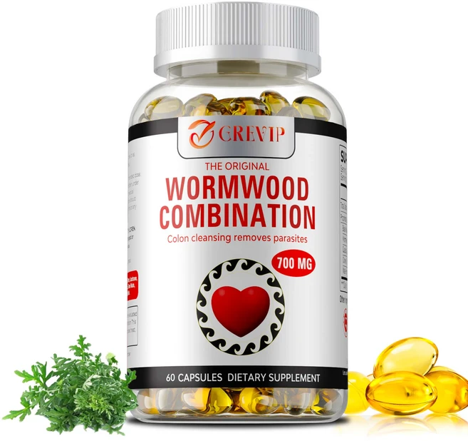 쑥 조합 - 검은 호두 정향 콰시아 - 기생충 해독 클렌징, 1개, 120정 - 쿠팡