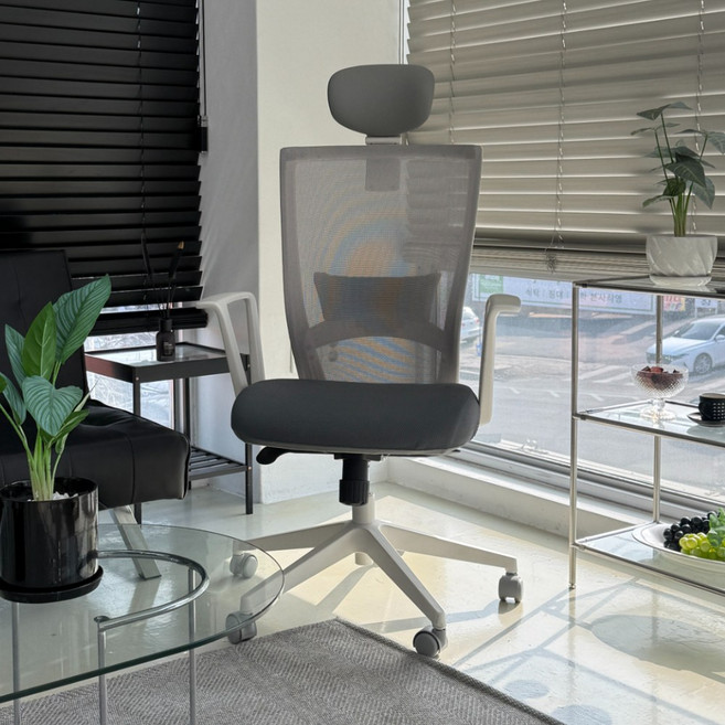 [완벽호환] 커버무드 사무용 의자 좌판 커버, 1개, 에어메쉬