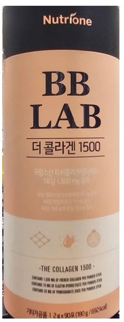 뉴트리원 BB LAB 더콜라겐 1500 비비랩 코스트코, 2g, 90개 - 쿠팡