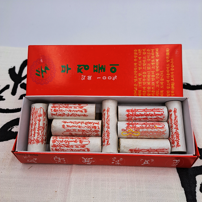 쑥 부적 부정풀이 장사준비 사업번창 이사 액땜 냄새제거, 1상자(갑), 1개