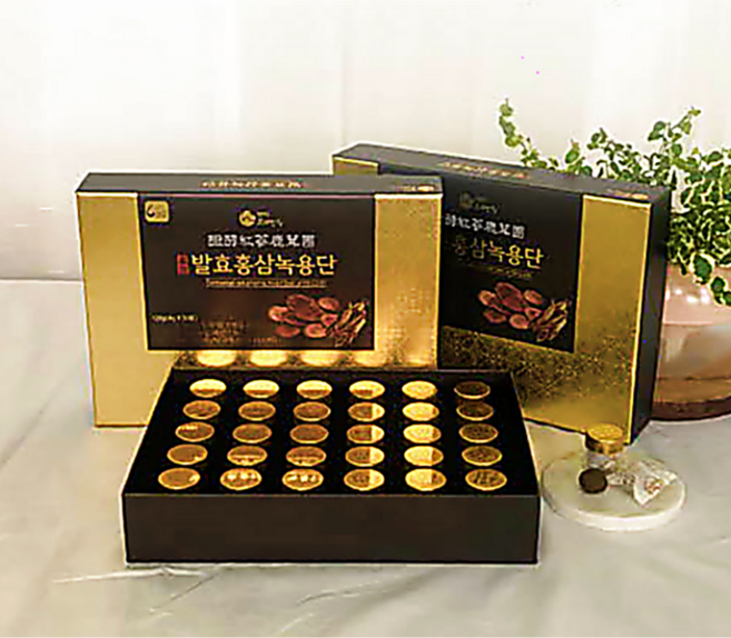 대한홍삼 발효홍삼 녹용단 4gx30환(1개월분), 1개