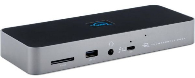 OWC 11포트 썬더볼트 도크4포트 4 USB 포트 이더넷 오디오 카드 리더기 기능 포함 - 3 맥 또는 PC용, DOCK_Thunderbolt 4