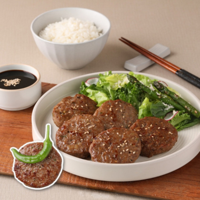 온밥엔 한돈 떡갈비 매콤한맛 500g, 1개