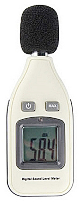 오늘출발 건전지무료 고성능 소음측정기 데시벨측정기 층간소음 공사장소음 실내소음 사무실소음, 1개