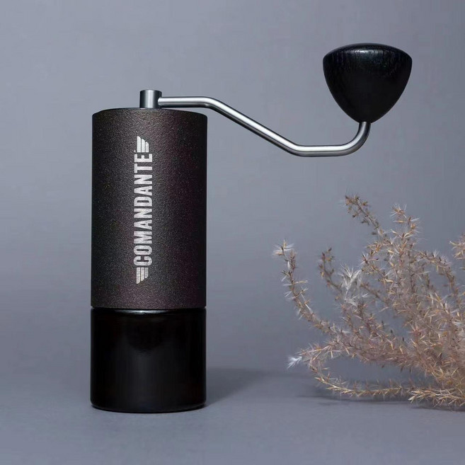 코만단테 수동 커피 그라인더 핸드밀 C40 C60 X25 캠핑용 원두 분쇄기, 1개, C40 코퍼마운틴 컬러