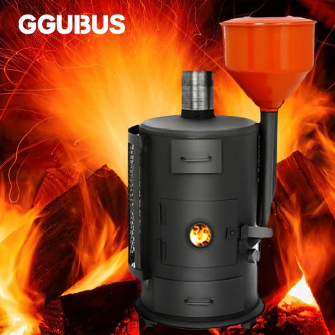 화목난로 펠렛 겸용 캠핑 펠릿 장작 나무 난로 가정용 업소용 난방 농막 G-9