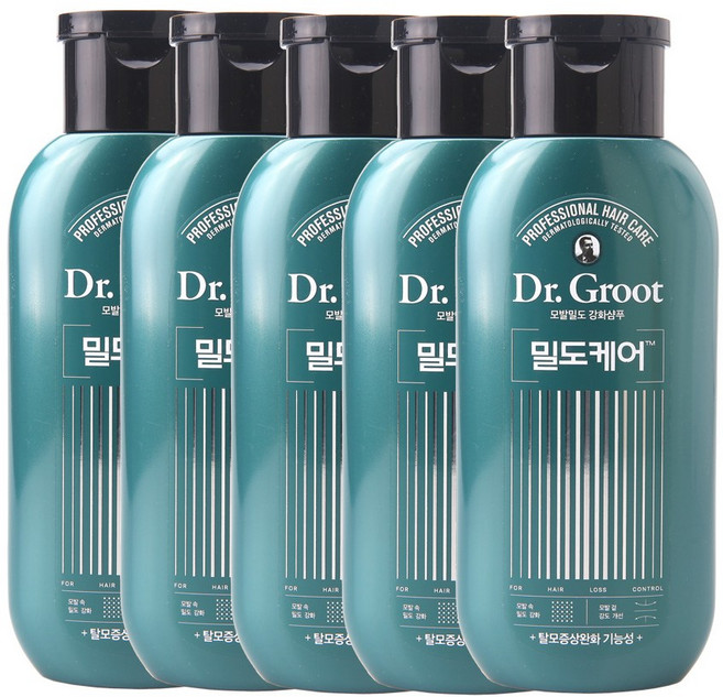 닥터그루트 밀도케어 모발밀도 강화샴푸 950ml/소용량190ml＊5개 _FM, 190ml, 5개