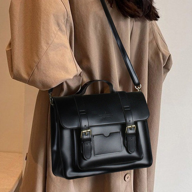 디어백 남녀공용 모던 버클 사첼백 AN-6085