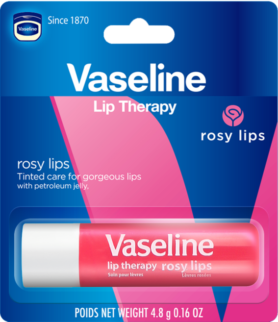 바세린 립테라피 스틱, 로지립스, 4.8g, 1개