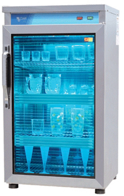 청클린 자외선 컵 살균 소독기 SM-28 컵120개 업소 주방 식당 학교 급식실 유치원, 단품