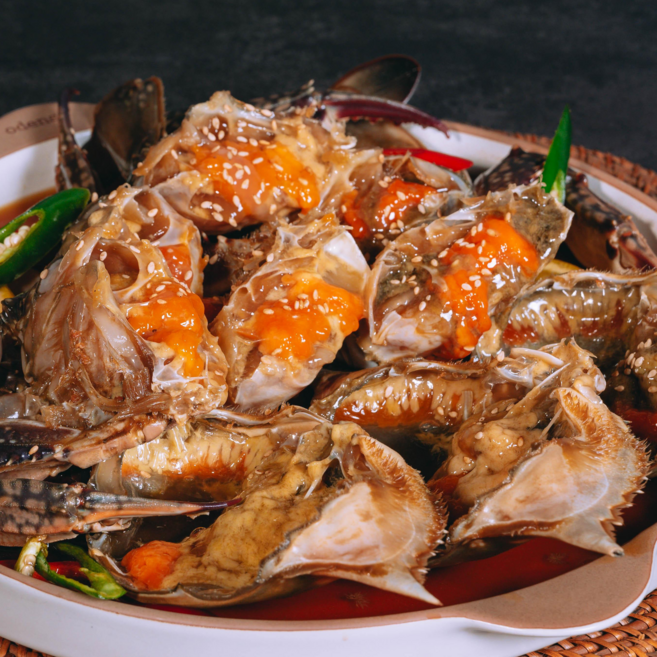 온담게장 국내산 여수게장 암꽃게장 알배기 중3미, 1개, 1.5kg