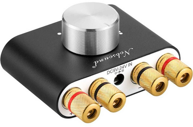 Nobsound F900 Mini Bluetooth Digital 증폭기 앰프, 블루