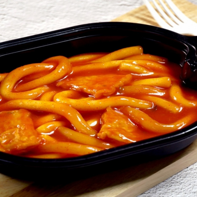 즉석 옛날 짜장 로제 누들 떡볶이 어린이 캠핑 간식 야식 매운맛 안매운맛, 8. {ND001}누들 로제떡볶이(2인분) 550g, 1개, 550g