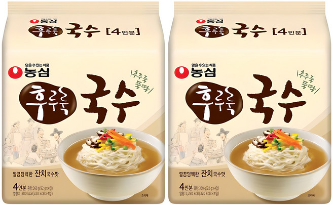 후루룩 국수 92g, 8개