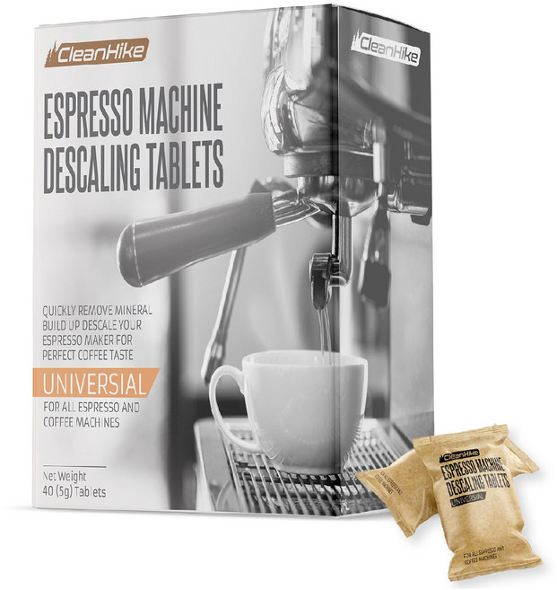 클린하이크 네스프레소 일리 커피머신 세척제 발포 세정제 석회제거 디스케일러, 1개