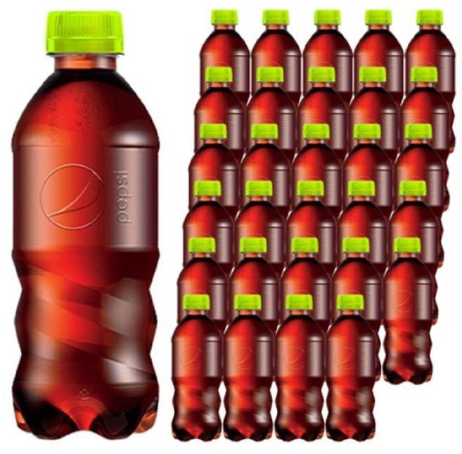 펩시 제로슈거 라임향 무라벨, 300ml, 40개