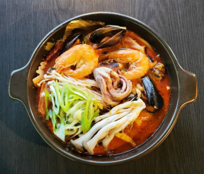 해물믹스 해물모듬 짬뽕 라면 파스타 간편 업소용, 1팩, 220g